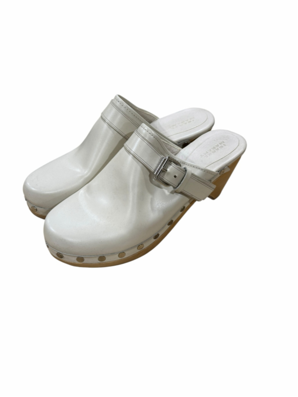 Women's Isabel Marant Clogs, Size 7.5, White